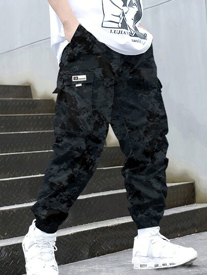 1pc Boys & Teens Casual Sports Outdoor Jacket With Large Pockets & Ribbon Decor, Suitable For Commuting, School, Daily Casual, Travel