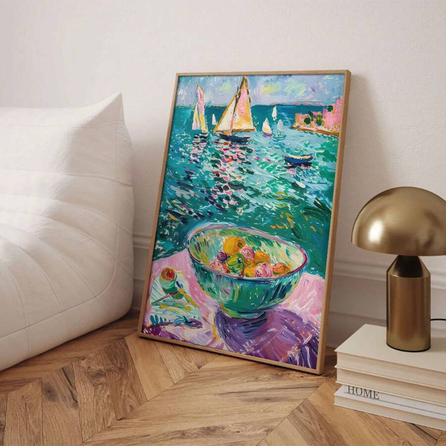 1PC Tranh Canvas Nghệ Thuật Treo Tường Phong Cảnh, Quà Tặng Lý Tưởng Cho Phòng Ngủ, Phòng Khách, Hành Lang, Tranh Tường, Trang Trí Tường, Trang Trí Mùa Thu, Trang Trí Nhà Cửa, Trang Trí Phòng, Không Khung - Nhiều màu - Xem 1