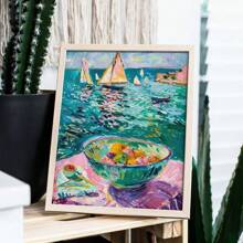 1PC Tranh Canvas Nghệ Thuật Treo Tường Phong Cảnh, Quà Tặng Lý Tưởng Cho Phòng Ngủ, Phòng Khách, Hành Lang, Tranh Tường, Trang Trí Tường, Trang Trí Mùa Thu, Trang Trí Nhà Cửa, Trang Trí Phòng, Không Khung - Nhiều màu - Xem 7
