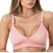 Soft Wire-Free And Padded Bra – Comfort And Naturalness For Everyday Life - Màu hồng gỉ - Xem 2