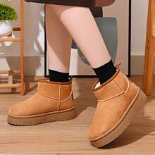 Ankle Boots For Women - Warm Boots Insole Women Boots - Anti-Slip Mini Platform Boots - Lightweight Winter Boots For Women - Snow Boots