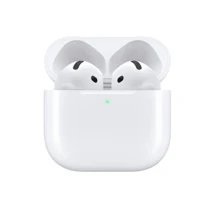 Apple Auriculares Bluetooth AirPods de 4ta generación con estuche de carga con cable USB-C - Blanco