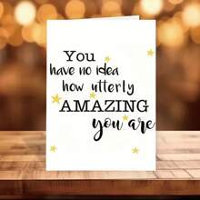 1 Thiệp sinh nhật cá nhân kèm phong bì - Thiết kế ngôi sao vàng vui tươi, bên trong để trống - Thiệp sinh nhật đa năng cho bạn bè và gia đình, Thiệp sinh nhật 0-90 tuổi, Quà tặng cho bạn thân của vợ chồng - Nhiều màu - Xem 6