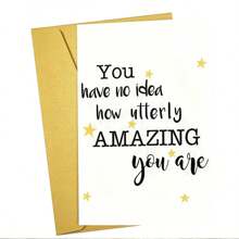 1 Thiệp sinh nhật cá nhân kèm phong bì - Thiết kế ngôi sao vàng vui tươi, bên trong để trống - Thiệp sinh nhật đa năng cho bạn bè và gia đình, Thiệp sinh nhật 0-90 tuổi, Quà tặng cho bạn thân của vợ chồng - Nhiều màu - Xem 4