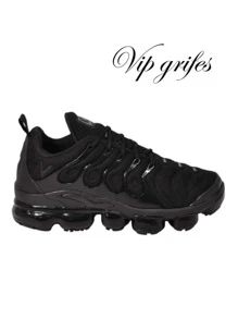 Vapormx Air Reflective Logo Men's Sneakers - Immediate Shipping - 全黑 - 查看 3