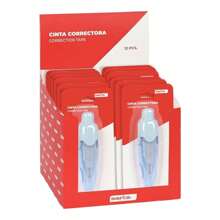 Exp. 12 Pcs. Safta Retractable Correction Tape Complete Cosmetic Set | Exp. 12 Pcs. Safta Retractable Correction Tape Variety Of Supplies With Unique Designs, Perfect Set For Students, Professionals - Multicolor - View 3