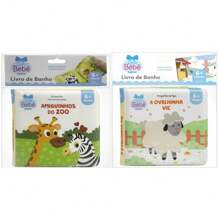 Kit 2 Bath Books For Children Fun And Learning In The Bath! - Amiguinhos do Zoo + A Ovelinha - View 1