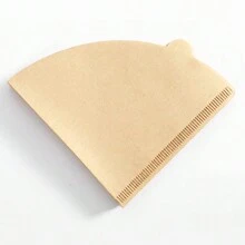 Pour Over Coffee Filters, One-Time Wooden Pulp Cone Shaped Coffee Filter Papers For Dripper Cup - Multicolor - View 7
