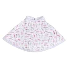 360 Degree Bib In Soft Fabric With Buttons For Adjustment - 乾枯玫瑰色 - 查看 1