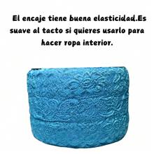 5 Meters Of Two-Tone Lace, 18 Cm Wide, Elastic. - Turgidity - View 1