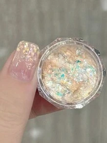 美甲梦幻全息亮片，时尚闪亮 - 彩色 - 查看 5