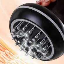 全身电动经络刷，适用于腹部、腿部、背部、腹部、肩部按摩，节日送给父母的礼物 - 黑色 - 查看 6