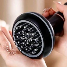 全身电动经络刷，适用于腹部、腿部、背部、腹部、肩部按摩，节日送给父母的礼物 - 黑色 - 查看 4