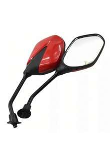 2pcs Espejos Motocicleta Universales , accesorios para motocicleta,espejo retrovisor para motocicleta - Rojo - Ver 3