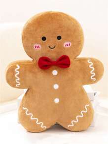 Muñeco de galleta con estampa de "Cuento de Navidad", árbol de Navidad rojo, árbol verde, muñeco de galleta de caramelo - Muñeco de peluche, regalo de cumpleaños para novia, novio, amigo, de tela suave y cómoda, decoración creativa para el hogar - Multicolor - Ver 17