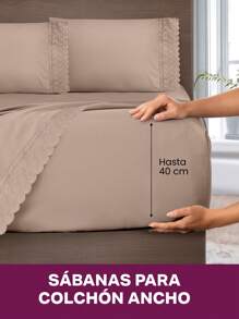 Home Elephant Sheet Set Single, Double, King Size Embroidered, Various Colors - Chocolate Brown - View 6