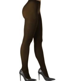 Opaque Wolf 40 Thread Tights 5830-001 - Rust Brown - View 1