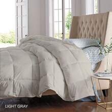 All Seasons Super Soft And Plush Down Alternative Comforter - Available In 8 Colors & 2 Sizes - Cà tím - Xem 7