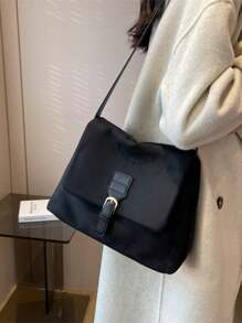 新款秋冬女包复古美亚绒面大容量翻盖休闲百搭风通勤上学日常单肩斜挎大包