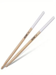1 Pasang Stik Drum Maple Premium 5A - Pegangan Anti Selip, Cocok Untuk Pemula Dan Penggemar Jazz, Ideal Untuk Latihan Dan Pesta Natal - MultiWarna - View 17