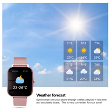 1pc Smart Watch For Men & Women With Metal Band & Additional Silicone Strap, 1.83" Touchscreen, Calling Function, Alarm, Message Reminder, Multi-Sport Modes, Step & Calorie Counter, USB Charging, Compatible With Android & IOS - 240P TFT Display, 180mAh Lithium-Ion Battery, Suitable As Holiday Gift