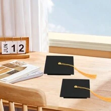 1 hộp quà tặng trang sức tốt nghiệp, hộp quà tặng tốt nghiệp, hộp đóng gói trang sức - màu đen - Xem 7