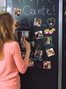 12pcs/1set Custom Photo Fridge Magnets, Personalized Square Hard Paper Cardstock Magnets 7x7cm, DIY Family Picture Decoration For Refrigerator, Magnetic Photo Display For Kitchen Or Office, Unique Personalized Gift For Mother's Day, Father's Day, Graduation, Wedding, Anniversary, Christmas, Valentine's Day, Housewarming, And Holiday Home Decor