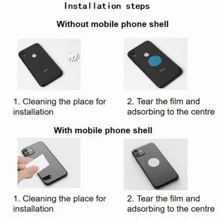 LCARS Soporte magnético para teléfono celular en el automóvil, soporte magnético multifunción para teléfono de vehículo para el tablero/salida de aire para navegación