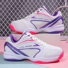 Unisex Badminton Schuhe, professionelle Trainings- & Wettkampf Leichtgewicht Sportschuhe, rutschfest, stoßabsorbierend, atmungsaktiv für Jugendliche, geeignet für Tennis, Tischtennis, Badminton