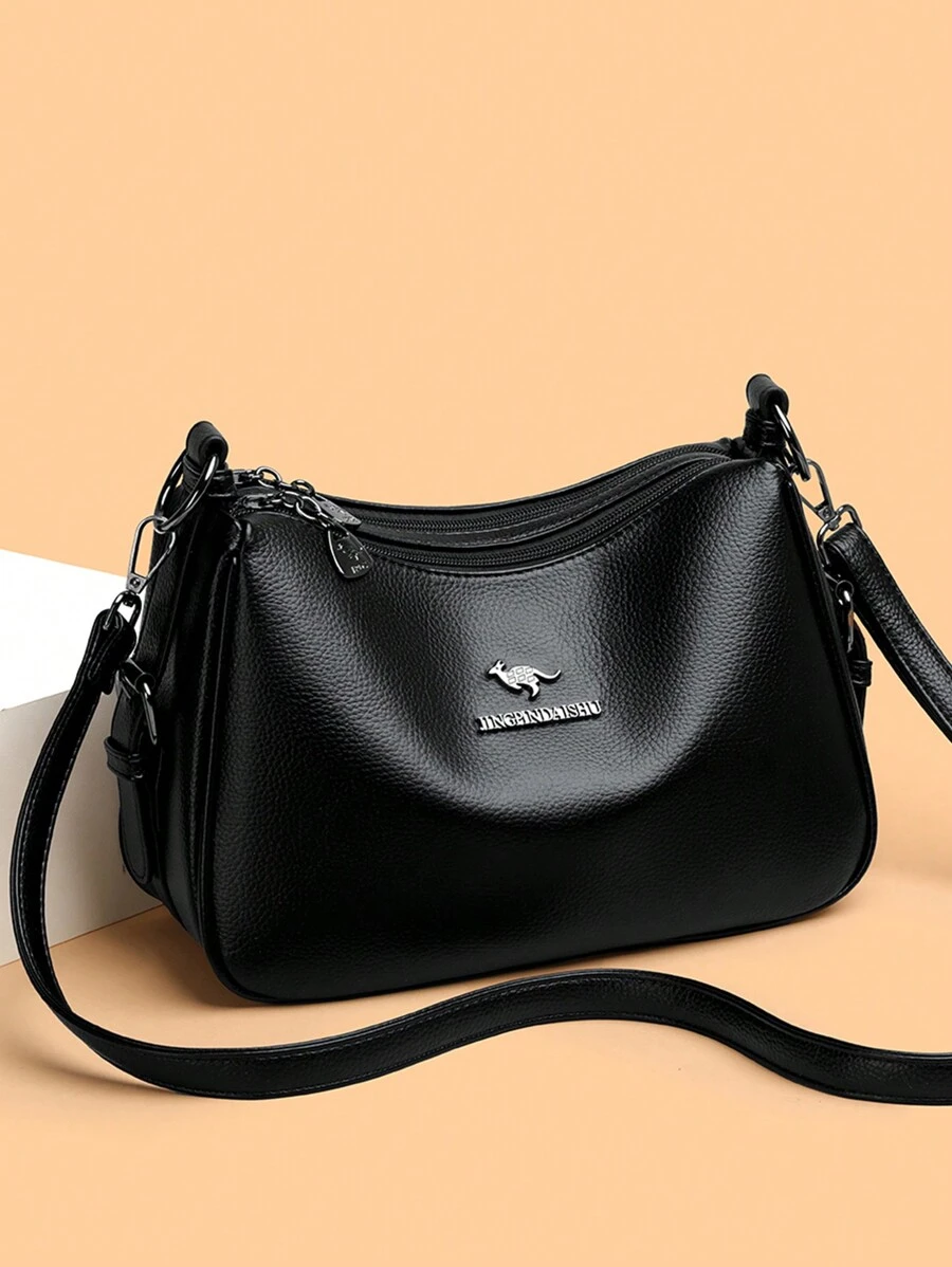 2026 High Quality Soft PU Leather Bolsa Luxury Ladies Hand Bags Female Crossbody Bags For Women Shoulder Messenger Bags - Black - View 1