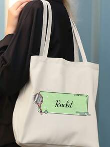 Spersonalizowana torba tenisowa, spersonalizowana torba tenisowa, sportowy prezent tenisowy dla niej, spersonalizowana torba tenisowa, torba miłosna tenisowa, prezent tenisowy