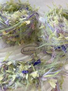 1 szt. 80g włóczka do robienia na drutach - kolorowa włóczka w kropki do szydełkowania na sweter, szalik, czapkę, gruby koc, torbę, lalkę - miękka, ciepła i trwała linia dzianiny