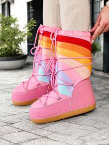 Royalfashion Buty damskie a'la śniegowce Tencce