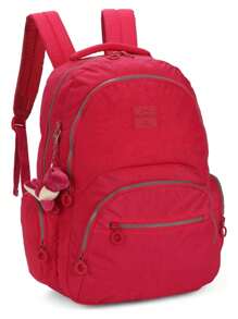 Crinkle Tactel Up4you Notebook Backpack - Màu Hồng Tươi - Xem 2
