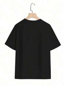 Witllent Women's 100% Cotton Alice In Chains T Shirt Medium Band, Women's Christmas 220g Heavy Cotton T-Shirt (1 PC) - 黑色 - 查看 2