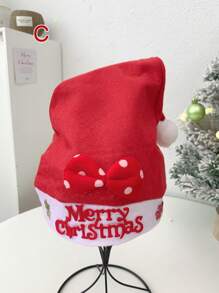 1/2/3 chiếc mũ ông già Noel trang trí họa tiết Giáng sinh, phụ kiện tóc ngày lễ Giáng sinh - Nhiều màu - Xem 19