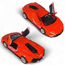 Lamborghini Sian Miniature Iron Friction Opens Red Door - Đỏ - Xem 4