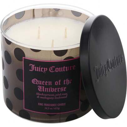 Juicy Couture Queen Of The Universe By Juicy Couture Women  Candle 14.5 Oz