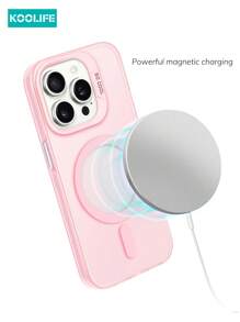 1 pezzo Custodia protettiva per telefono Koolife in PC+TPU, antiscivolo, antimpronta, antigraffio, realizzata con tecnologia IMD, con pulsanti elettroplaccati, sensazione di pelle gelata liscia, compatibile con 16/16Pro/16Plus/16ProMax 15/15Pro/15ProMax/15Plus/14Plus/14Pro/14ProMax/14/13ProMax/13Pro/13/12ProMax/12Pro/12/11/11ProMax