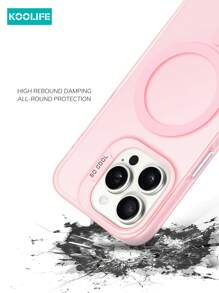 1 pezzo Custodia protettiva per telefono Koolife in PC+TPU, antiscivolo, antimpronta, antigraffio, realizzata con tecnologia IMD, con pulsanti elettroplaccati, sensazione di pelle gelata liscia, compatibile con 16/16Pro/16Plus/16ProMax 15/15Pro/15ProMax/15Plus/14Plus/14Pro/14ProMax/14/13ProMax/13Pro/13/12ProMax/12Pro/12/11/11ProMax
