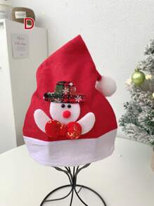 1/2/3 chiếc mũ ông già Noel trang trí họa tiết Giáng sinh, phụ kiện tóc ngày lễ Giáng sinh - Nhiều màu - Xem 11