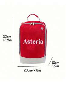 1 pièce Sac fourre-tout portable personnalisé avec broderie de nom, sac cadeau, sac de rangement pour voyages/travail, sac anti-poussière pour chaussures à la maison, sac de rangement ménager, convient pour un usage quotidien, peut être offert en cadeau à la famille et aux amis