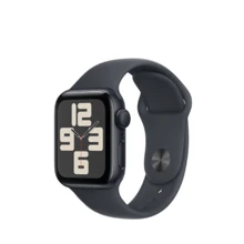 Apple Watch SE (2024 Model) GPS 44mm Midnight Aluminum Case With Midnight Sport Band S/M