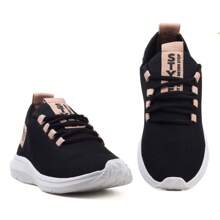 Breathable Mesh Soft Sneakers For Gym Walking Sports - Màu be - Xem 1