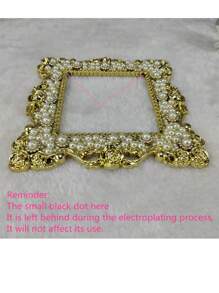 1pc Piece Of ABS Faux Faux Pearl Switch Sticker, Imitation Dirt And Dust Switch Protective Cover, Wall Decoration, Halloween Decoration, Classroom Decoration,Stickers,Wall Decal, Vinyl Decal For Home Decorations,Spring Decoration Items Refresh Your Home,Rama Decoration Stickers - Multicolor - View 8