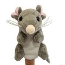 1pc Plush Finger Puppet Animals Set, Family Interactive Animal Toys, Holiday Gift - Multicolor - View 28