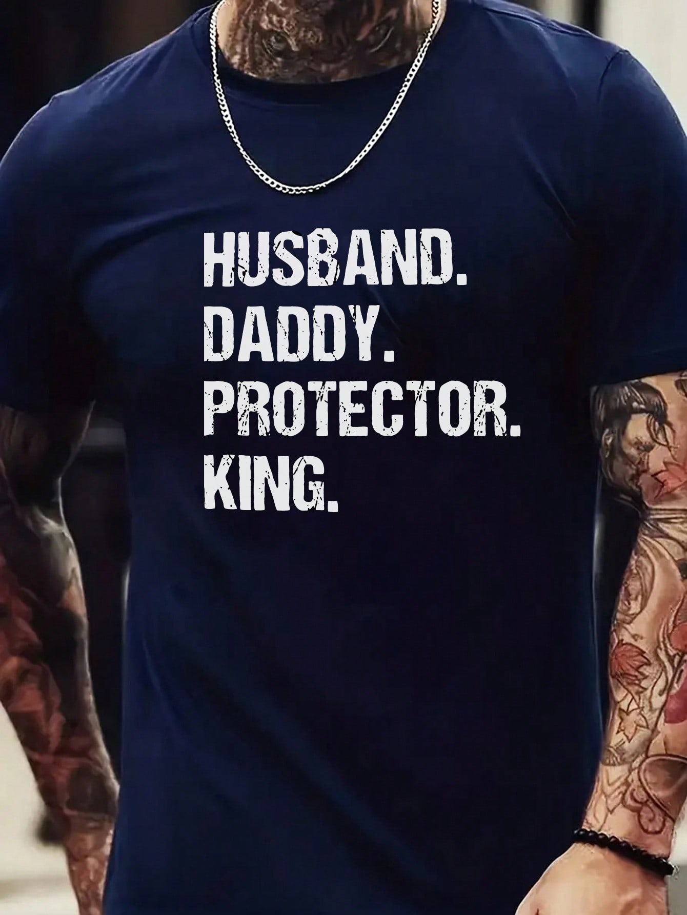 2025 Men's Summer Slogan & Letter Print Round Neck Short Sleeve Casual T-Shirt