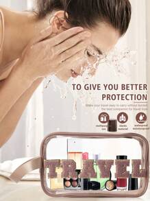 Bộ dụng cụ trang điểm 20/26/45/46PCS bao gồm: 1 túi đựng đồ vệ sinh cá nhân và mỹ phẩm đa năng có khóa kéo chống nước + Bộ cọ trang điểm 25PCS + 2 miếng bọt biển trang điểm + 4 miếng bọt biển trang điểm mini + 4 miếng mút tán phấn hình tam giác + 4 miếng mút tán phấn mini dạng đệm khí + 2 miếng mút tán phấn tròn + 1 dây buộc tóc + 2 dây đeo bát cầm tay + 1 dụng cụ vệ sinh cọ trang điểm, Bộ cọ, Bộ cọ trang điểm, Bộ cọ trang điểm, Bộ trang điểm hoàn chỉnh, Bộ cọ trang điểm, Bộ trang điểm hoàn chỉnh, Bộ cọ, Bộ cọ trang điểm, Bộ quà tặng trang điểm, Bộ - Nhiều màu - Xem 12