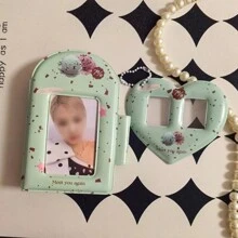 Bộ 5 hộp đựng thẻ Chocolate Series, Album ảnh, Túi đựng thẻ, Thẻ hành lý, Thẻ có thể dùng làm mặt dây chuyền chìa khóa, Thích hợp làm mặt dây chuyền điện thoại di động, Mặt dây chuyền chìa khóa ô tô, Ảnh ID, Mặt dây chuyền túi đựng ảnh hình ngôi sao, Mặt dây chuyền gương chiếu hậu ô tô, Quà tặng cho học sinh. Quà tặng ngày lễ, Quà tặng sinh nhật, Mặt dây chuyền Itabbag - Một kích thước phù hợp với tất cả - Xem 11