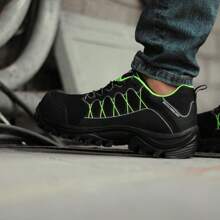 Court Steel | Tenis De Seguridad Industrial Dieléctrico - Verde - Ver 1